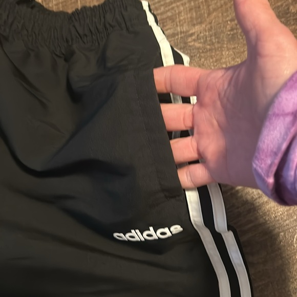 Men’s Adidas Polyester Athletic Pants Sz L Barely Worn - Picture 6 of 7